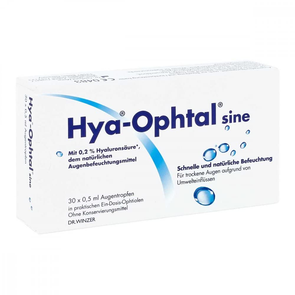 HYA-OPHTAL sine Augentropfen 30X0.5 ml