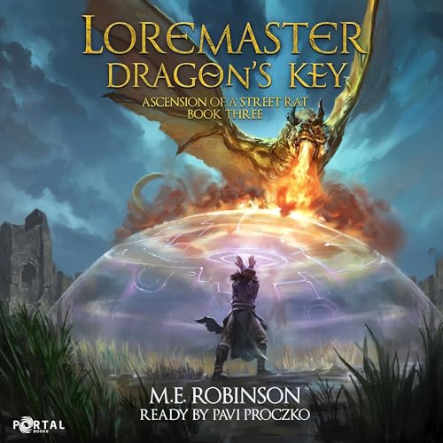 『Loremaster: Dragon's Key』のカバーアート
