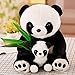 Panda bambola peluche orsacchiotto bambola bambola madre e bambino 10 cm