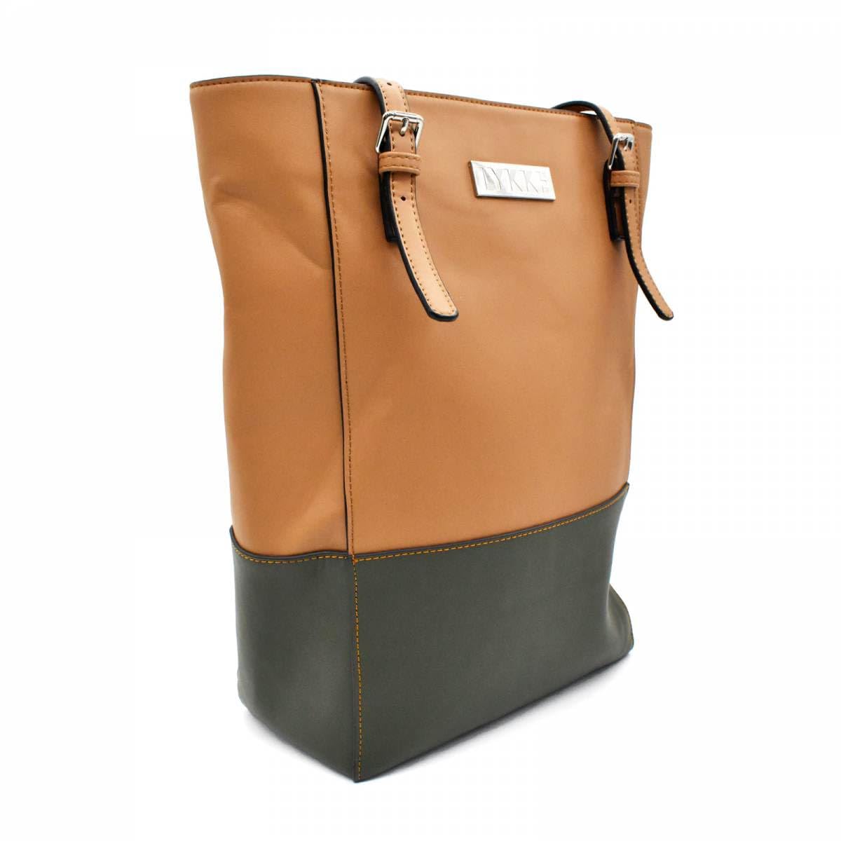 Lykke Häkeltaschen-Organizer, Projekt-Stricktasche und Tragetasche, Garn-Tragetaschen zum Häkeln (Kamel)