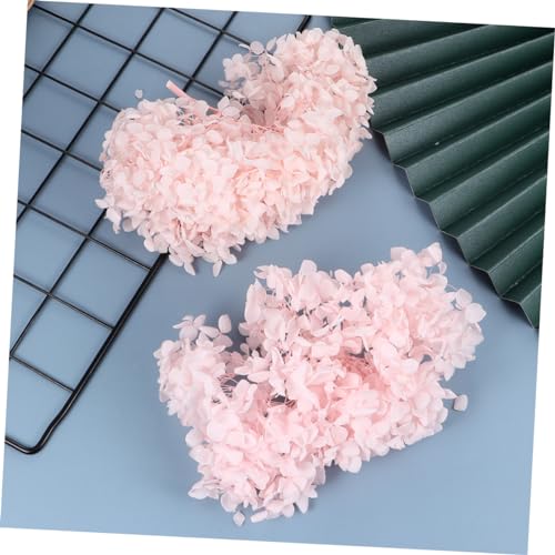 Pétalos de flores hortensia preservados 20g rosa miniatura 3