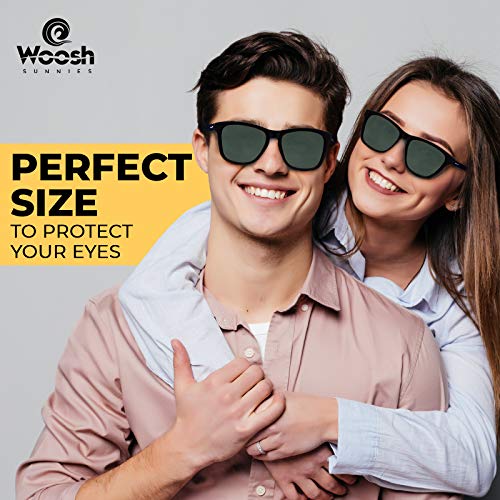 Image of Woosh Polarized Lightweight Sunglasses for Men and Women -Unisex Sunnies for Fishing Beach Running Sports and Outdoors