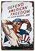 Past Time Signs PTS655 16 x 24 in. Defend American Freedom Vintage Sign