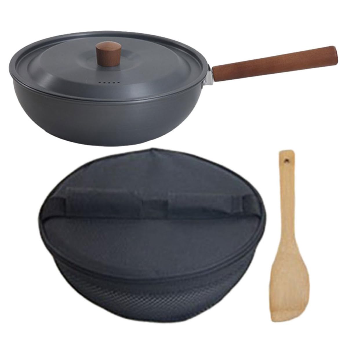 Mini Sartén Portátil de Camping para Cocinar al Aire Libre