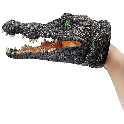 Shark and Crocodile Hand Puppet Toys Cover