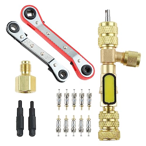 Herramienta para remover e instalar núcleos de válvula HVAC