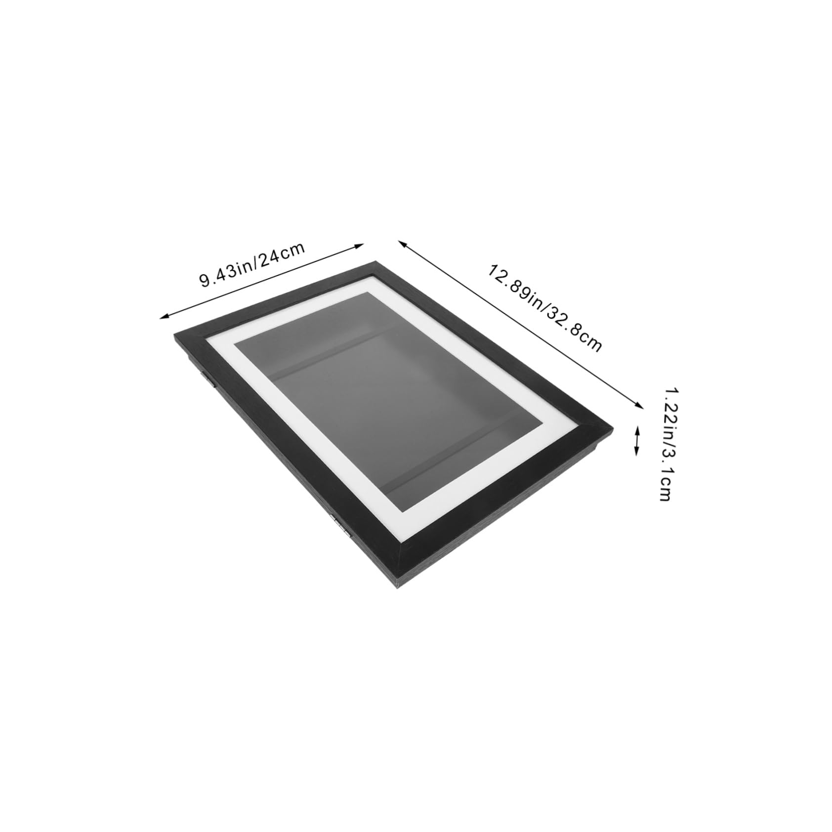 Cabilock 4 Boys and Girls Art Frame Photo Picture Frame Oil Painting Display Box Wall-hanging Picture Board Simple Classic Design