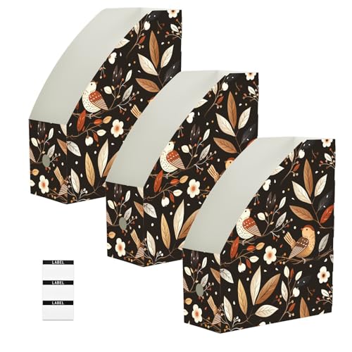 Rangement documents 22,9 x 30,5 cm pliable lot de 6 porte-revues pour trier le bureau
