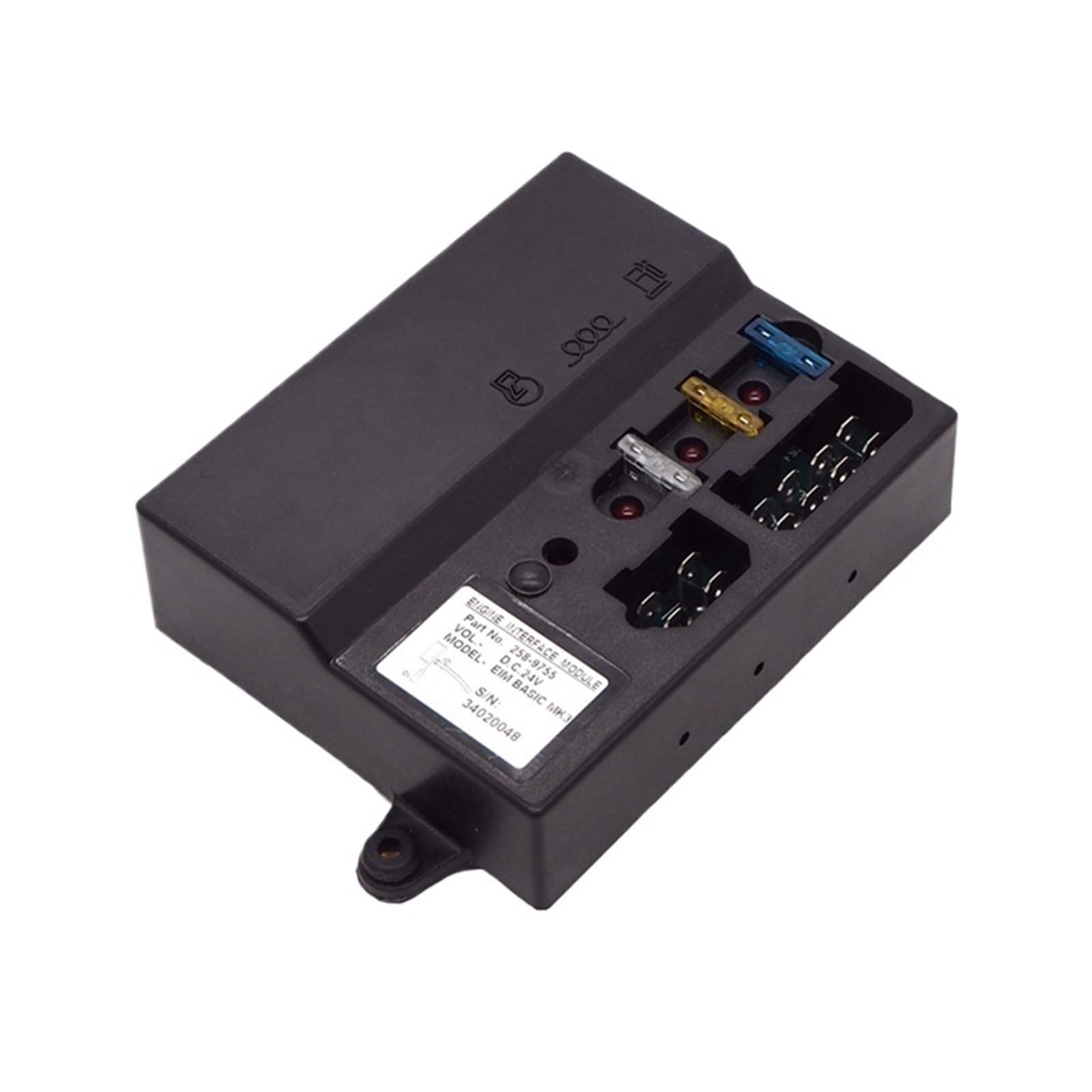 Jdilfunu 258-9755 Dc24v Mk3 258-9753 258-9755 258-9754 Speed Controller Generator Engine Motor Regulator Genset Part 1Pcs(258-9755 Dc24v)