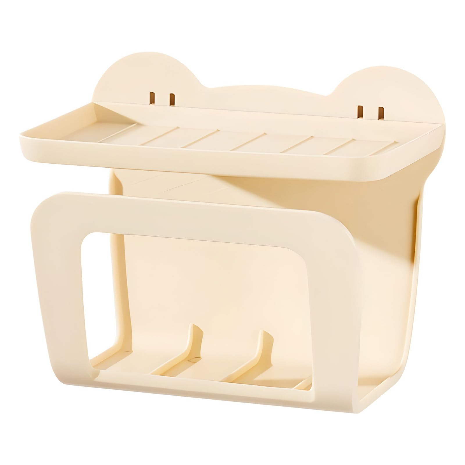 Dispenser per Salviette Umidificate a Parete, Autoadesivo Scatola per Asciugamani Carta, Supporto da Parete Scatola per Fazzoletti, Contenitore di Salviettine per Bagno e Cucina