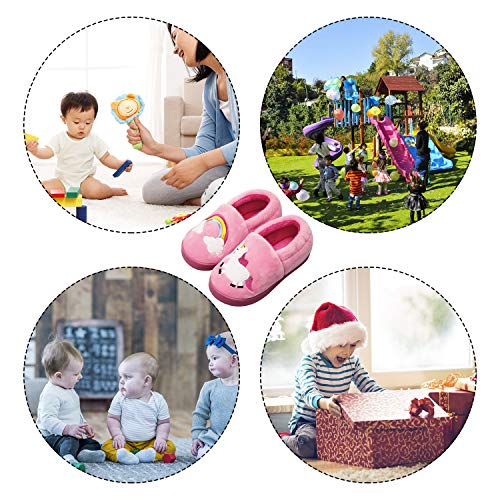 Centipede Demon Plush Warm Slippers for Girls Boys Kids Toddlers Winter Fur Lined Indoor House Home Shoes - Image 7