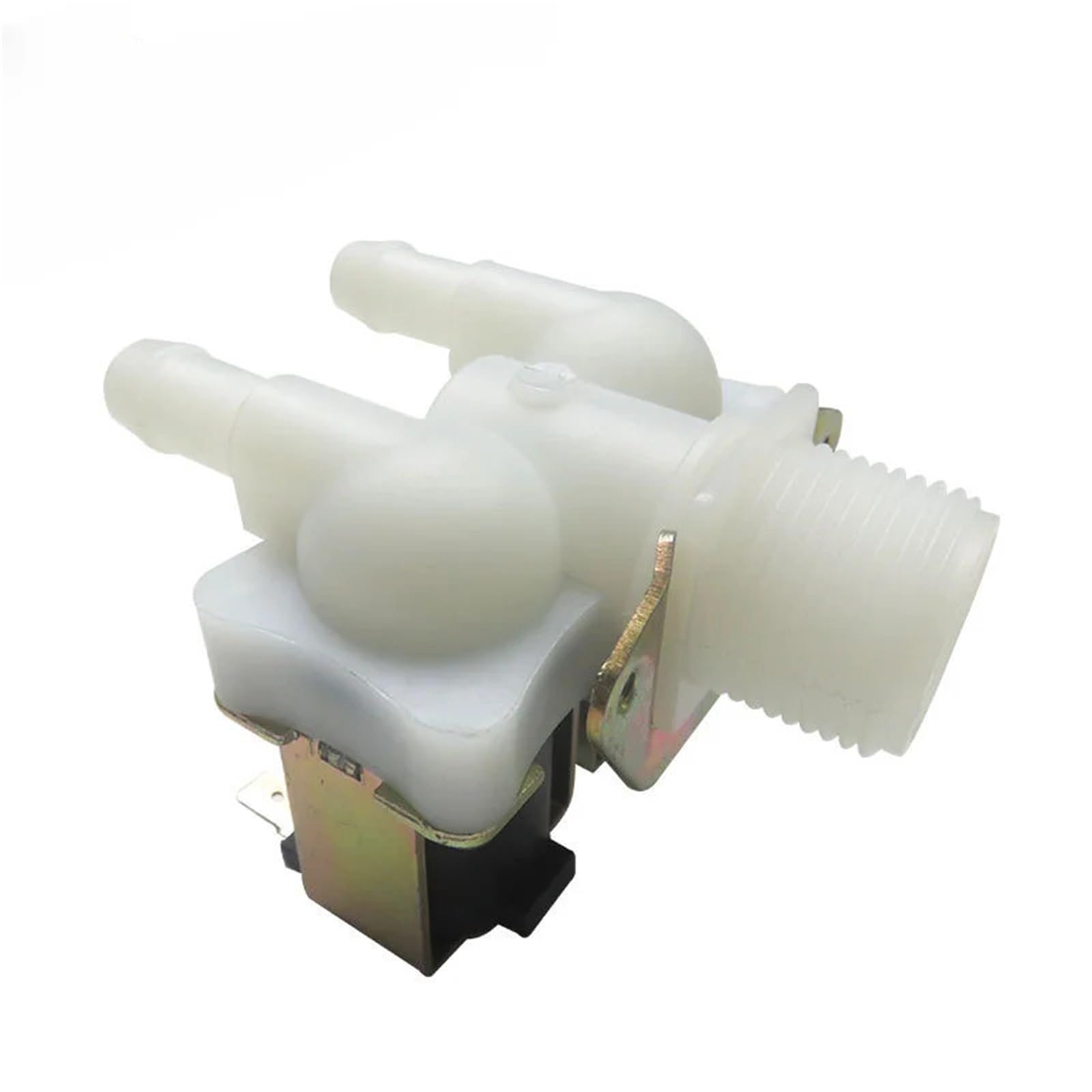 One in and Two Out Double-Way Solenoid Valve Washing Machine Solenoid Valve/Normally Closed Water Inlet Valve DC12V AC220V