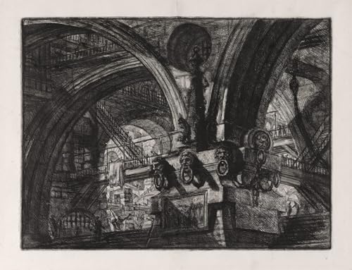 Toile Piranesi Carceri 60x90cm tableau art mural moderne