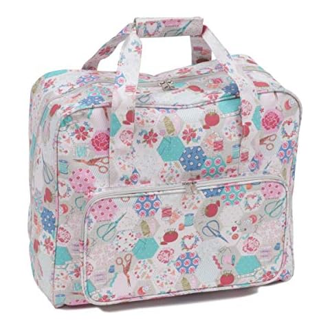 Hobbygift Sewing Machine Bag with Patterns Cover