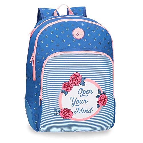 Sac à dos 44cm double compartiment adaptable au charriot Roll Road Rose