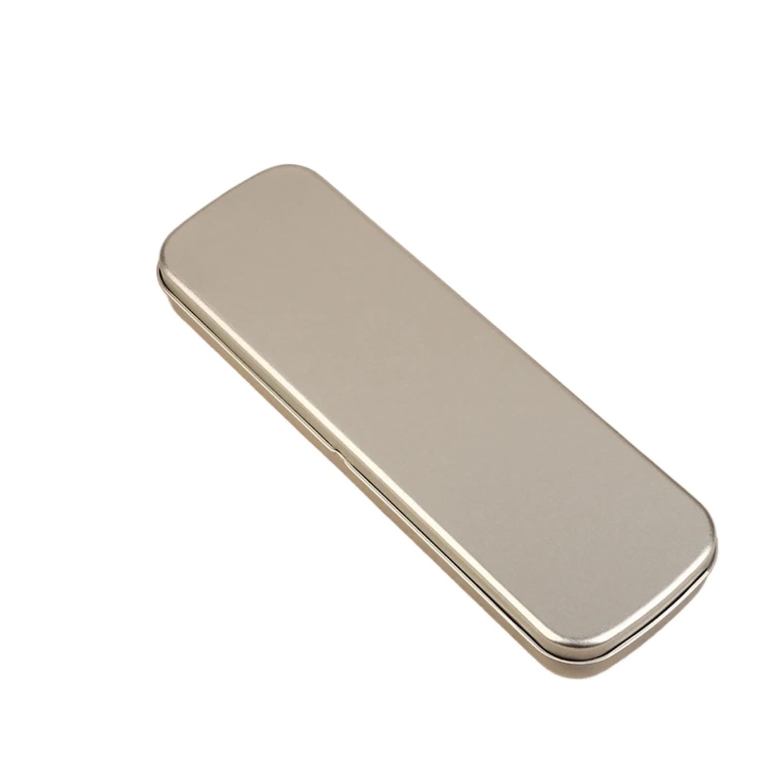 ZHSOAO 3pcs Metal Pen Box Iron Versatile Pencil Stationery Students Spacious Heavy Duty Rectangular Fountain Case for Pen