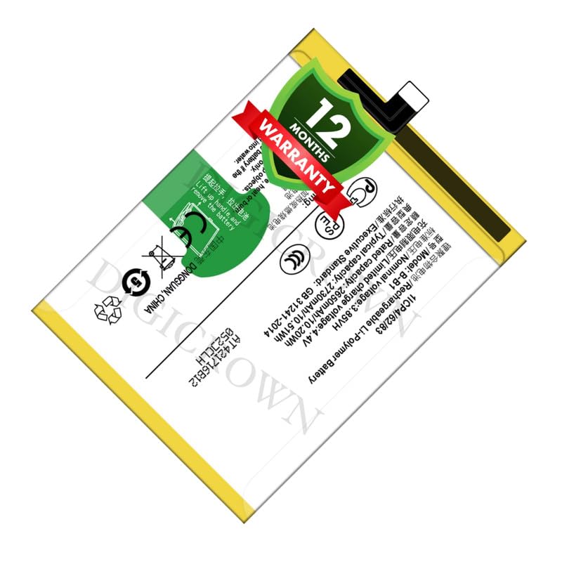Image of Original B-B1 Battery Compatible for Vivo Y55L (Vivo 1603) - (2730mAh) - 1 Year Warranty DF7