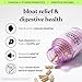 Lemme Debloat 3-in-1 Prebiotic, Probiotic & Digestive Enzyme Capsules for Bloating & Gas Relief - 2 Clinically Studied Probiotics w/5 Digestive Enzymes to Improve Digestion, Women & Men, (60 Count)