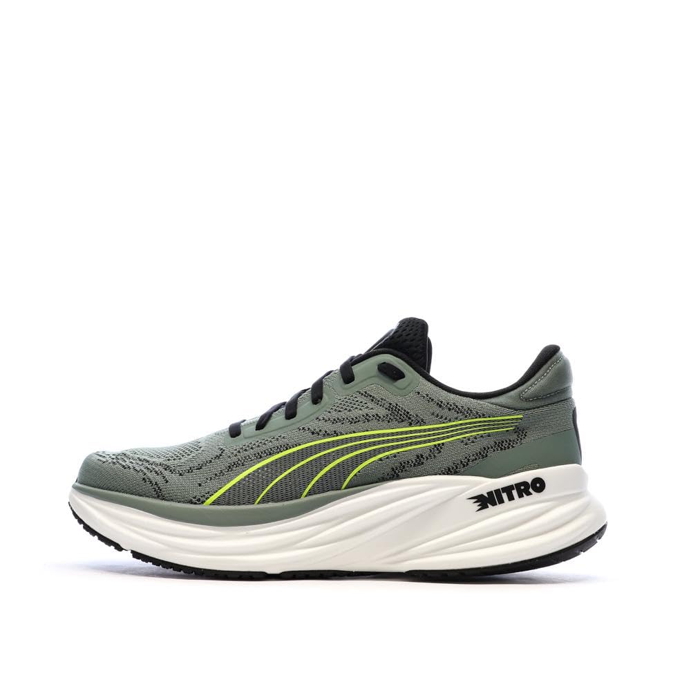 PUMA Zapatillas de running Verde Hombre Magnify Nitro