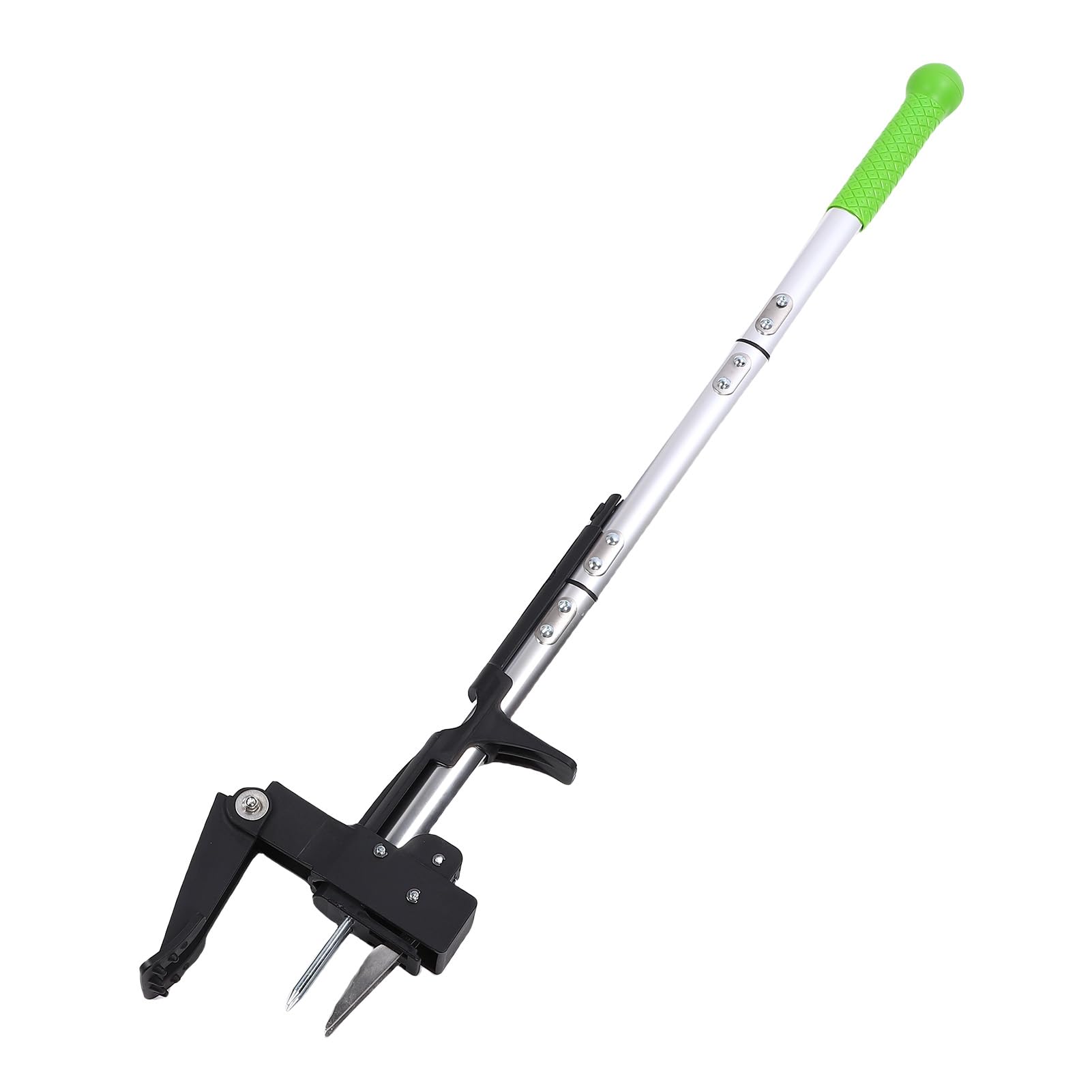 YWBL-WH Unkrautstecher, Robustes Unkrautstecher aus Aluminium mit 99 cm Langem Griff, Müheloses Entfernen von Löwenzahn und Fingergras für die Rasen- und Gartenpflege