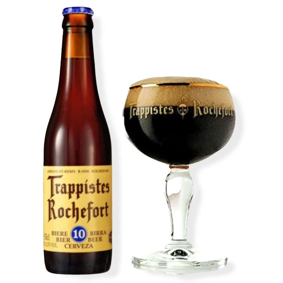 Trappist Rochefort 10 Bier (0,33l) 11,3% VOL. Flaschen inkl. Pfand MEHRWEG Beer Cerveza (12)