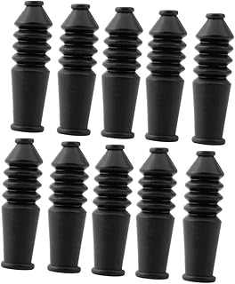 Homoyoyo 10 Pçs Cabo Conduíte Tampas De Cabo De Engrenagem De Bicicleta Tampas De Extremidade De Cabo De Freio De Engrenagem De Ciclismo Bota V Guia De Cabo De Freio Tampa De Ciclismo Tubo