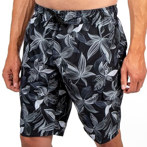 Image of Kanu Surf Men's Wade Mens Swim Trunks Quick-Dry Swim Shorts Men, 5.5 - 9 Inch Inseam (Regular & Extended Sizes)