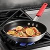 Tramontina Professional 10-Inch Non Stick Frying Pan, Heavy-Gauge Aluminum Skillet with Reinforced Nonstick Coating, Red Handle, Dishwasher and Oven Safe #1