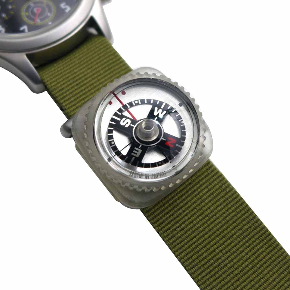Amazon.co.jp: リスト コンパス 20mm シルバーテック クリア