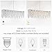 Siljoy Modern Rectangular Crystal Chandelier, L47 Luxury K9 Raindrop Pendant Lighting Rectangle Linear Hanging Ceiling Light Fixture for Dining Room Kitchen Island, 10-Lights