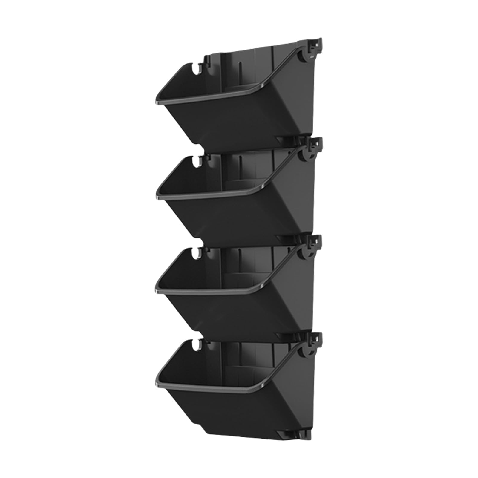 Hsioluted Vertical Garden Wall Planter with Self-Watering Capabilities, Indoor Outdoor Space-Saving Stackable Plant Pots Indoor Outdoor Vertical Garden