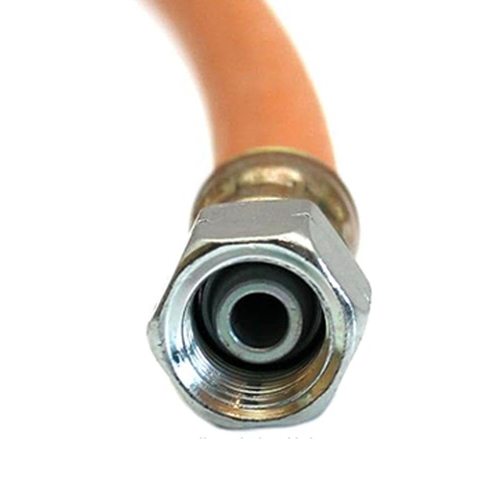 Generisch Tubo di propano per camper, roulotte, camper, tubo del gas 80 cm, attacco tubo del gas da 1/4"