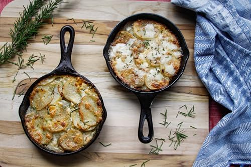 Image of Lodge Seasoned Cast Iron Skillet - PFAS-Free, Non-Toxic Cookware - Use with an Oven, Stove, Grill, or Campfire - Naturally Non-Stick & Oven Safe - 6.5 Inches