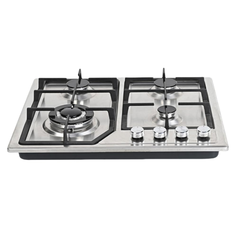Amazon.co.jp: Vifxucyガスコンロ、4バーナーガスストーブガスコンロ