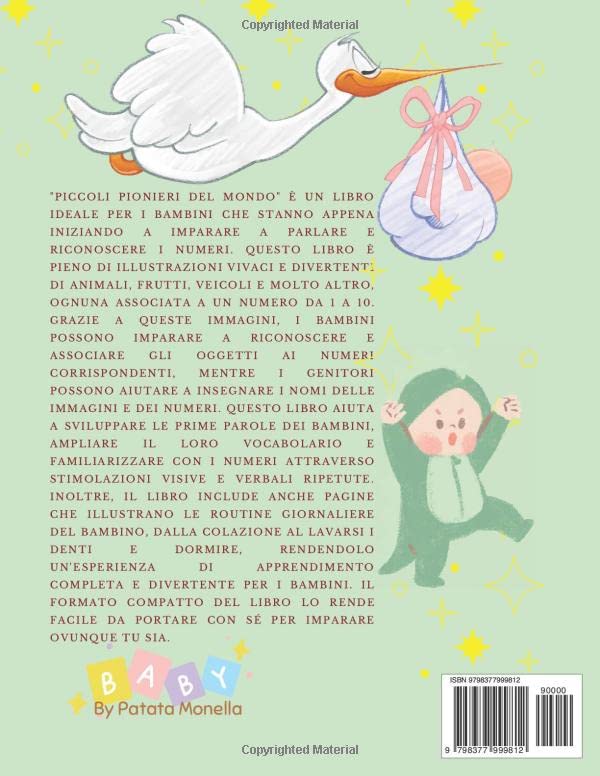 Miniatura 2 de Piccoli Pionieri del Mondo Le mie prime Parole (Apprendimento Attivo - Active Learning) (Italian Edition)