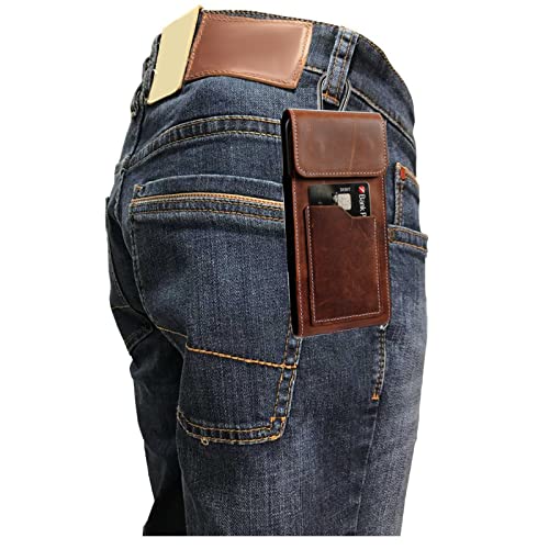 Custodia in vera pelle per Samsung Galaxy A53 A52