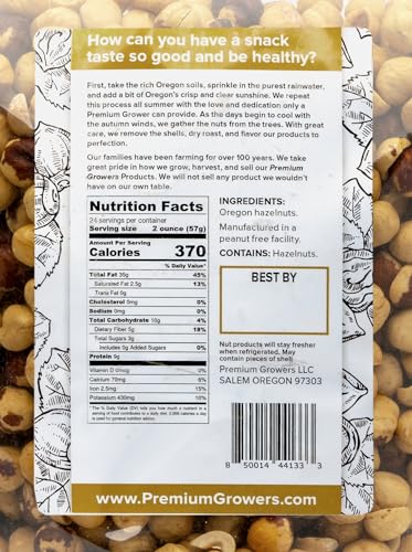 image for Oregon Farm To Table - Hazelnuts from Premium Growers - Dry Roasted - 
