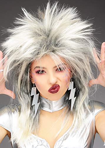 Magic Box1970s Glam Rock Blonde Spiky Rockstar Wig