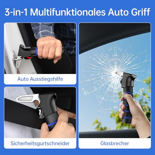 SYMYNELEC Ausstiegshilfe Auto Griff für Senioren: Einstiegshilfe für Schwangere, Menschen mit Behinderung und Kinder - Passt für die Meisten Fahrzeuge - Erleichtert Ein und Aussteigen