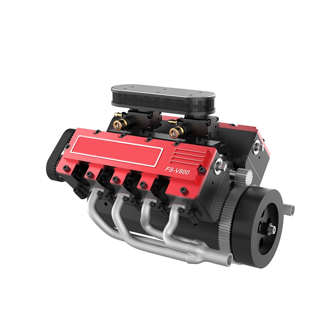 Amazon.co.jp: LyGFvfuH FS-V800 V8 エンジンモデルキット 28cc