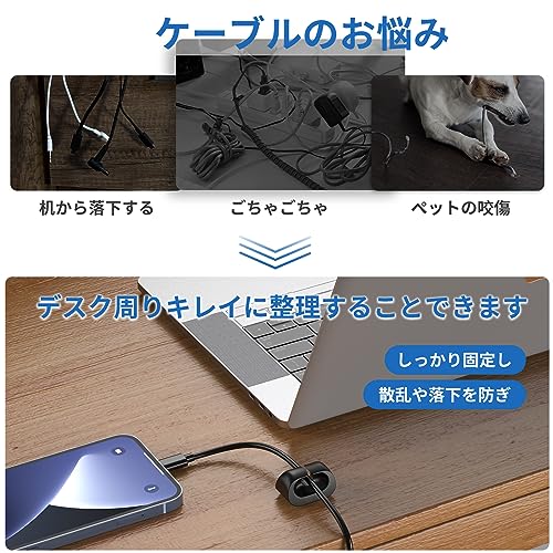 YOJOCK ケーブルホルダー YOJOCK ケーブルクリップ の商品画像 2