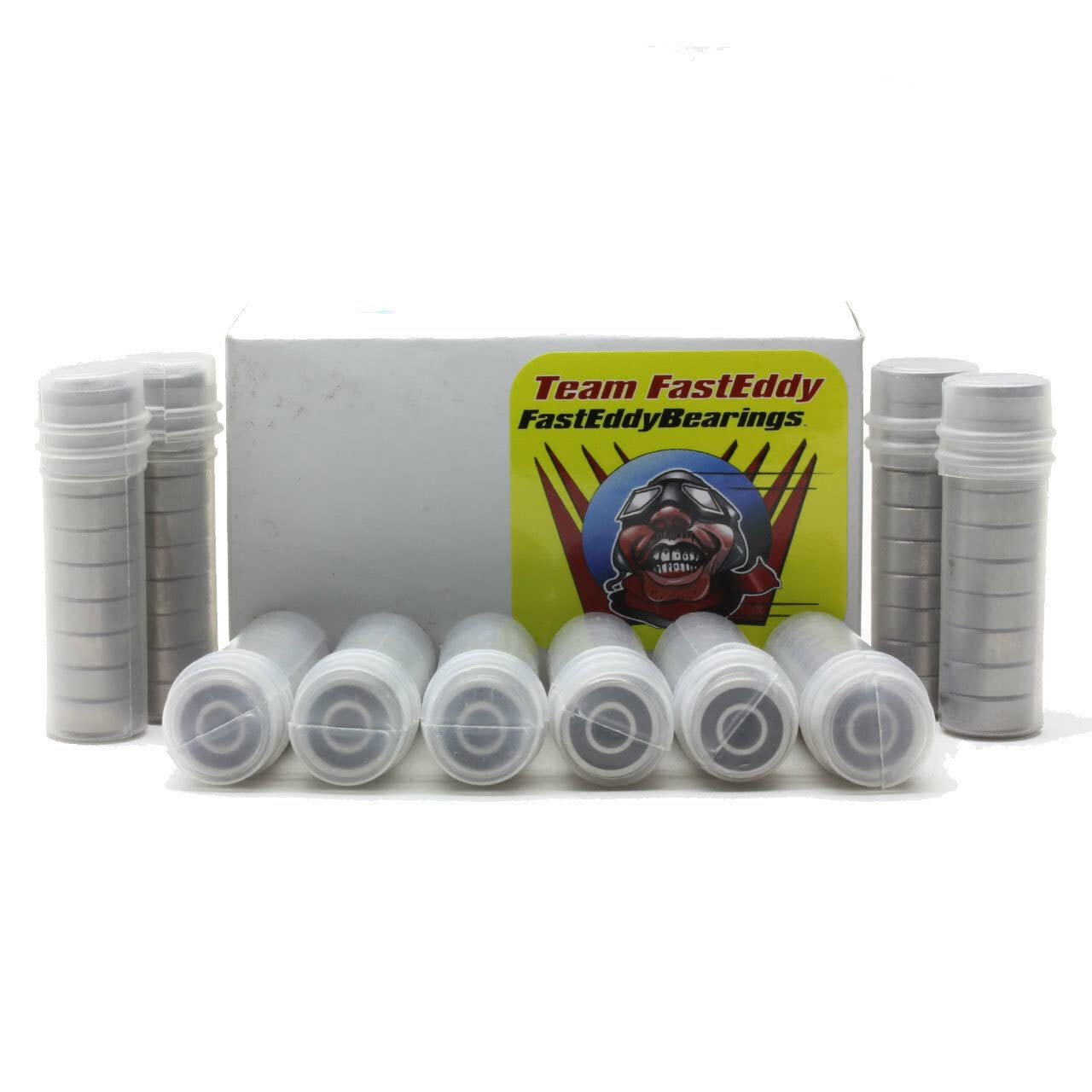 FastEddy Bearings 3/16x5/16x1/8 Metal Shielded Bearing R156-ZZ (100 Units)