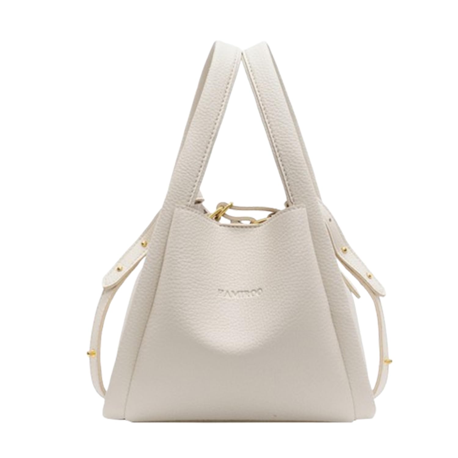 VNDUIFH Bucket Bag for Women Slouchy Tote Bag for WomenRetro Shoulder Bag Work Handbag with Coin Purse (white)