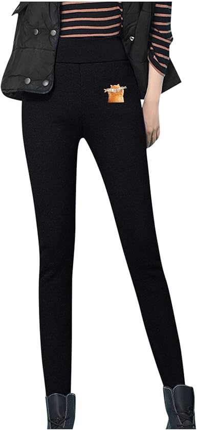 Amazon.com: Leggings térmicos de felpa para mujer, con forro polar de  sherpa, cintura alta, con control de abdomen grueso y control de abdomen :  Ropa, Zapatos y Joyería
