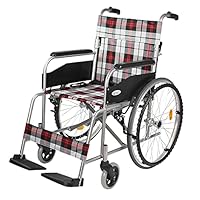 Amazon | ケアテックジャパン 自走式 スチール製 折りたたみ 車椅子