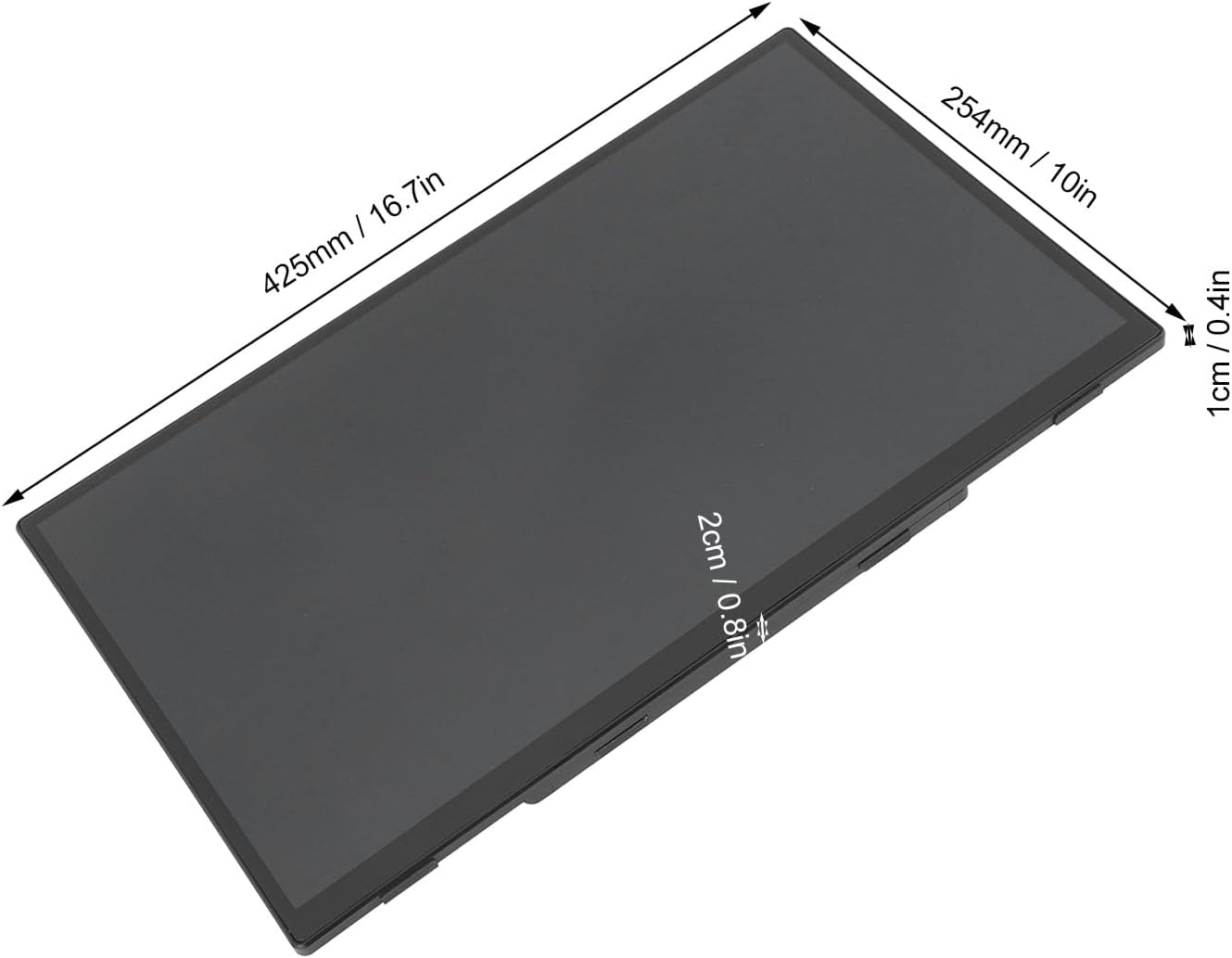 18.5 Inch Portable Touchscreen Gaming Monitor, High Resolution 1920x1080 with HDR, for PC, Phone Game Console, Easy Connection, Large Display - Image 5