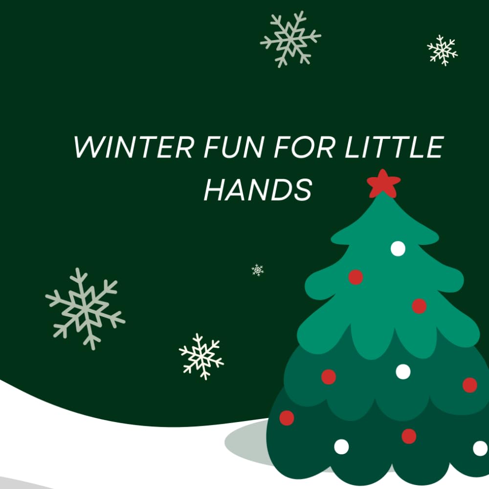 Winter Fun for Little Hands: Easy Winter Coloring Book for Toddlers (Ages 1–3) with a Special “Letter to Santa” Page to Fill Out Together