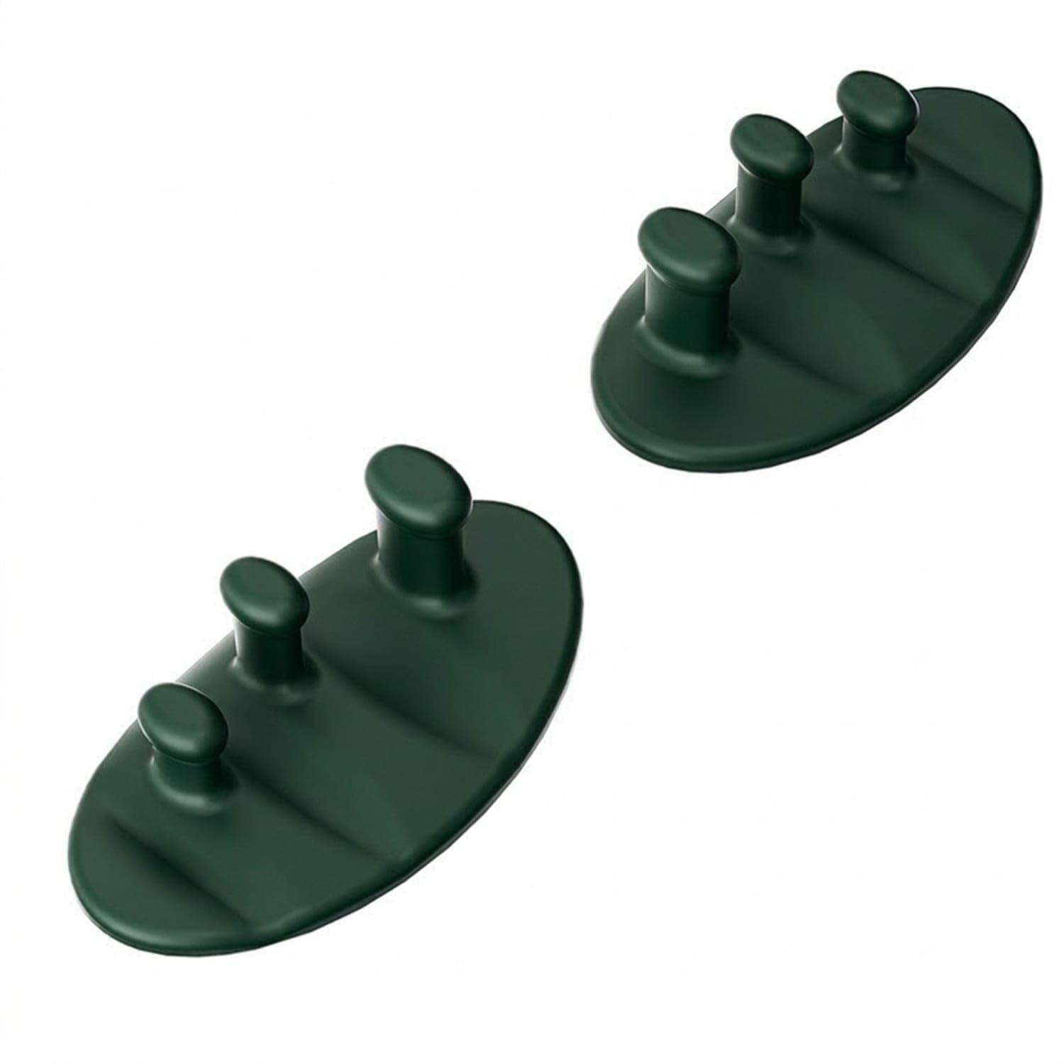 Contoured Oval Finger Grip Pad for Barbell Exercises, Dark Green-image-39