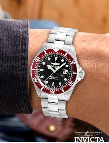 Invicta Men's 22020 Pro Diver Analog Display Quartz Silver Watch2