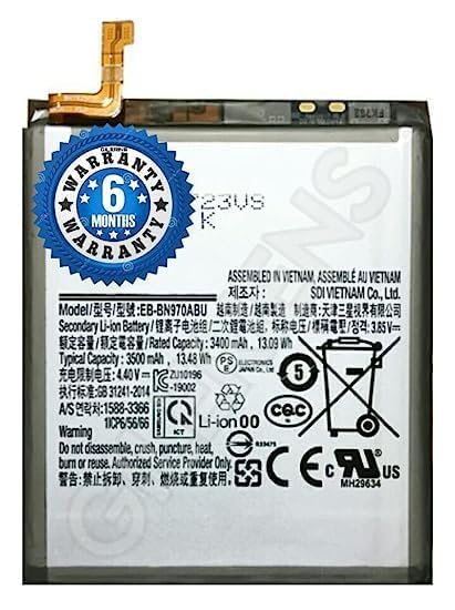Image of Original EB-BN970ABU Battery for Samsung Note 10 Battery with 6 Month Warranty*** (for Samsung NOTE-10)